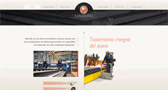 Desktop Screenshot of dacero.com